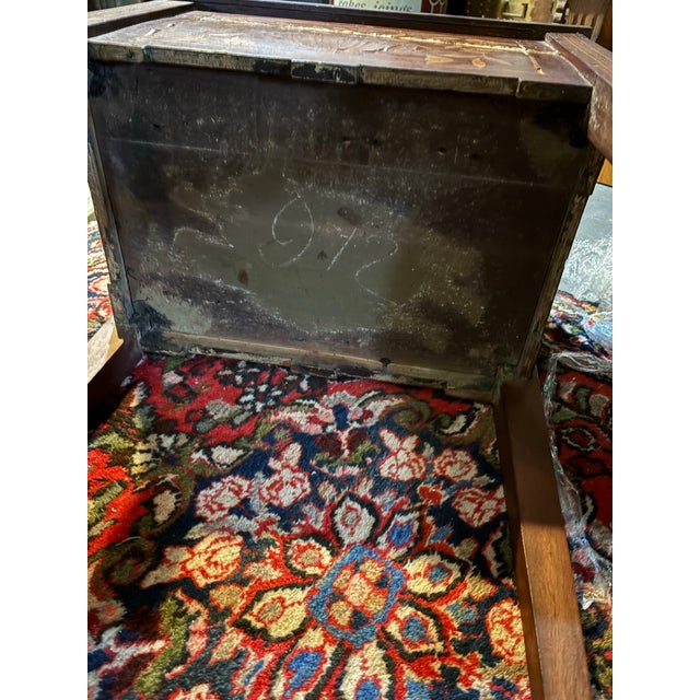 Antique Dutch Marquetry Nightstand For Sale - Image 9 of 10