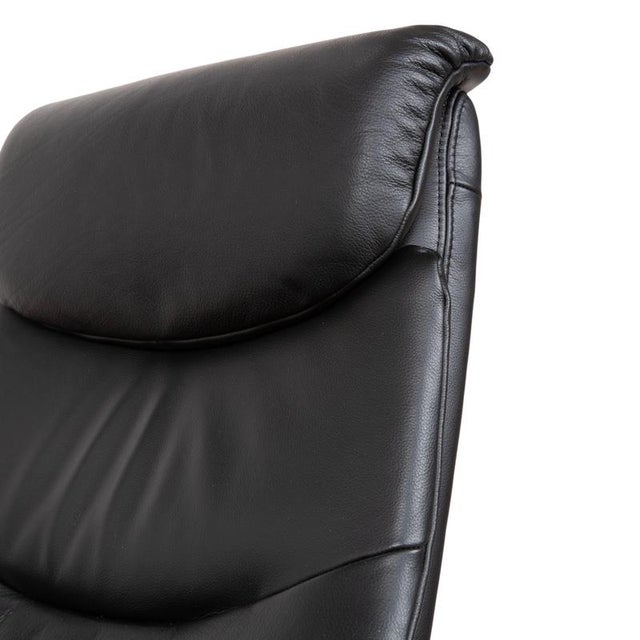 Animal Skin Mondo Multimaxx Relaks Leather Armchair Black Electric Function For Sale - Image 7 of 18