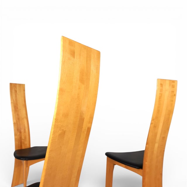 Vontage Iris Dining Chairs by Bob Van Den Berghe, 1980, Set of 4 For Sale - Image 6 of 18