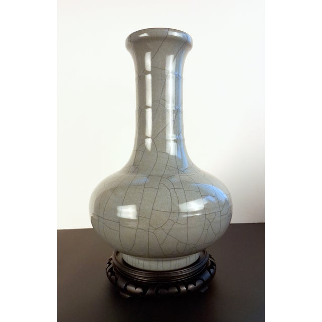 Chinese Chinese Porcelain Guan Yao Biqiping For Sale - Image 3 of 8