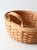 Vintage Handwoven Wood Splint Basket For Sale - Image 13 of 15