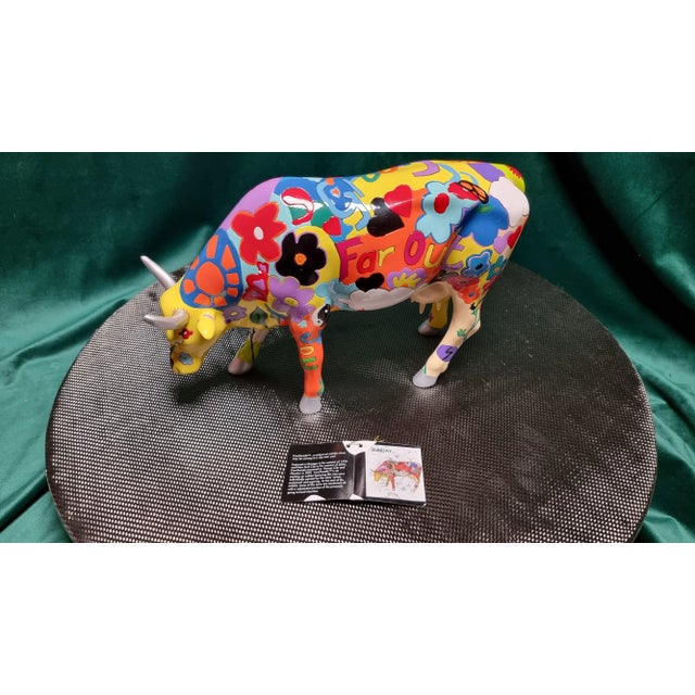 Ceramic Cowparade Sculpture by Kay Ormond For Sale - Image 9 of 12