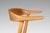 Rare Mid-Century Scandinavian Modern "Horn" Desk / Accent Armchair in Beech & Suede Attributed to Folke Ohllson for Dux, Sweden, C. 1950s For Sale - Image 10 of 17