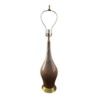 Mid 20th Century Scandinavian Ceramic Table Lamp For Sale