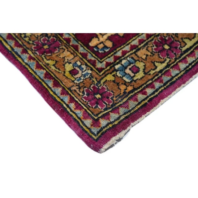 Traditional Antique Tehran Rug 4'8'' x 7'4'' For Sale - Image 3 of 9