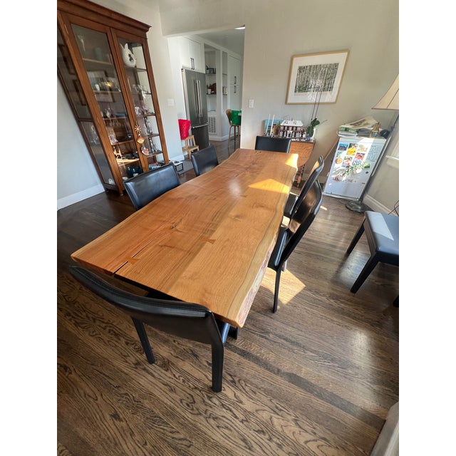 Brown Room and Board Chilton Dining Table 84w - Walnut For Sale - Image 8 of 18