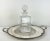 A stunning square crystal decanter from Royal Brierley. Handmade in England and exquisitely detailed with an English...