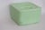 This gorgeous vintage Jadeite refrigerator dish / box is made of stunning uranium glass and appears to be from the 1930s....