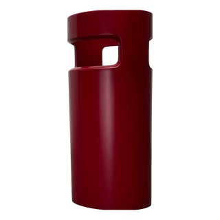 Mid-Century Modern Space Age German Red Umbrella Stand, 1960s For Sale