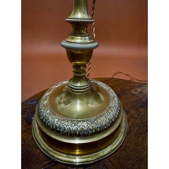 Vintage Table Lamp in Bronze, 1920 For Sale - Image 9 of 12