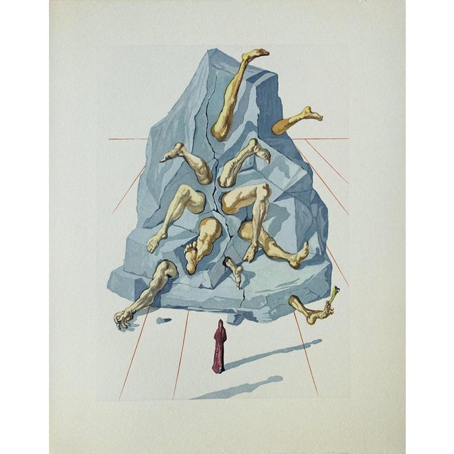 Salvador Dali, Les habitants de Prato, Etching For Sale - Image 7 of 7