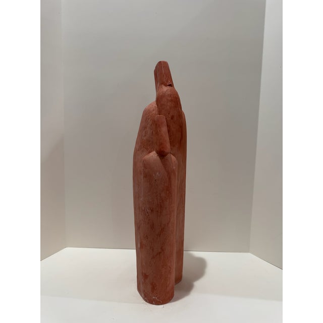 Original Larry Mohr sculpture in t erracotta acquired from the artist’s estate. This piece is signed at the bottom. This...