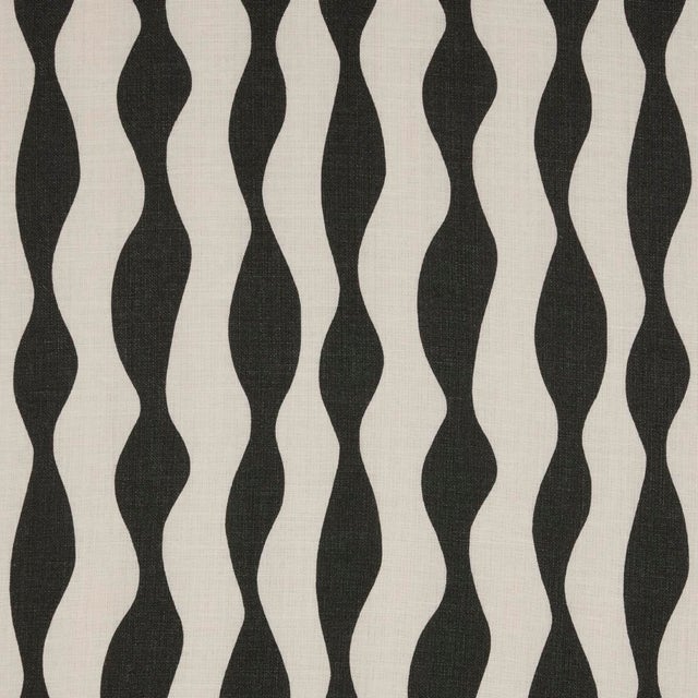 Schumacher Ellsworth Fabric In Graphite For Sale