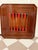 Italian Octagonal Multi-Game Table With 4 Chairs, Inlaid Wood, Chess, Backgammon & Roulette, 1980s For Sale - Image 9 of 10