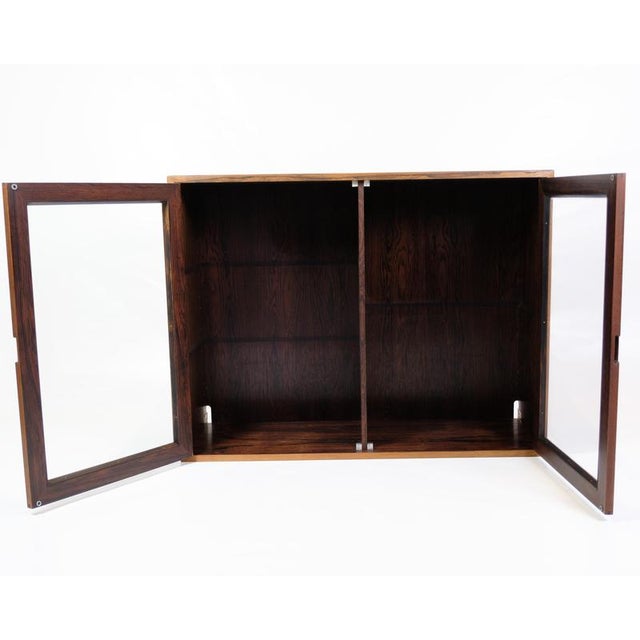 DanishDisplay Cabinet in Rosewood, 1960s For Sale - Image 4 of 9