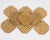 This stunning barware coaster set was designed for the Christian Dior Interior Collection. The pieces were crafted in...