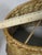 Brown Vintage Water Hyacinth Braided Reed Lamp Shade For Sale - Image 8 of 12