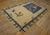 Chinese 1900s Beige Background Dragon Geometric Pattern Antique Chinese Peking Rug For Sale - Image 3 of 11