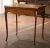 French 19th Century French Louis XV Walnut Marquetry Folding Game Table With Felt For Sale - Image 3 of 12