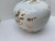 Williams Sonoma Home Porcelain White and Gold Ginger Jar For Sale - Image 9 of 15