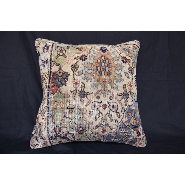 Contemporary Colorful Handmade Throw Pillow Cover -20'' X 20'' For Sale - Image 3 of 11
