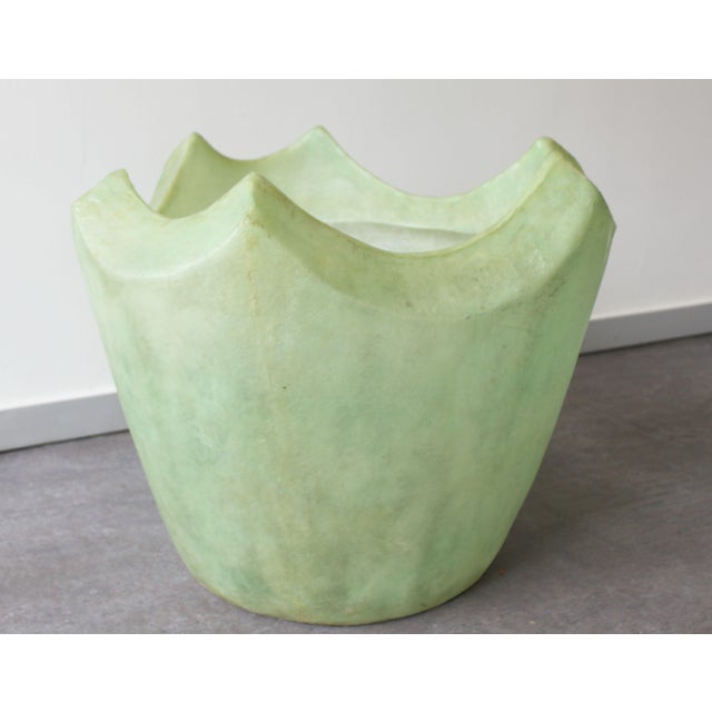 Be captivated by this majestic set of three giant fiberglass vases, each one unique and entirely handcrafted. their...