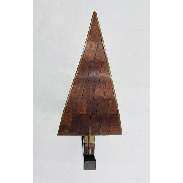 1950s Jeronimo Fuentes Abalone & Wood Inlay Toucan Pitcher, Emilia Castillo Style For Sale - Image 9 of 18