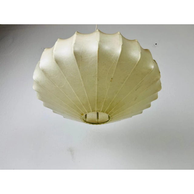 Cocoon Pendant Light by Friedel Wauer, Italy, 1960s For Sale - Image 9 of 13