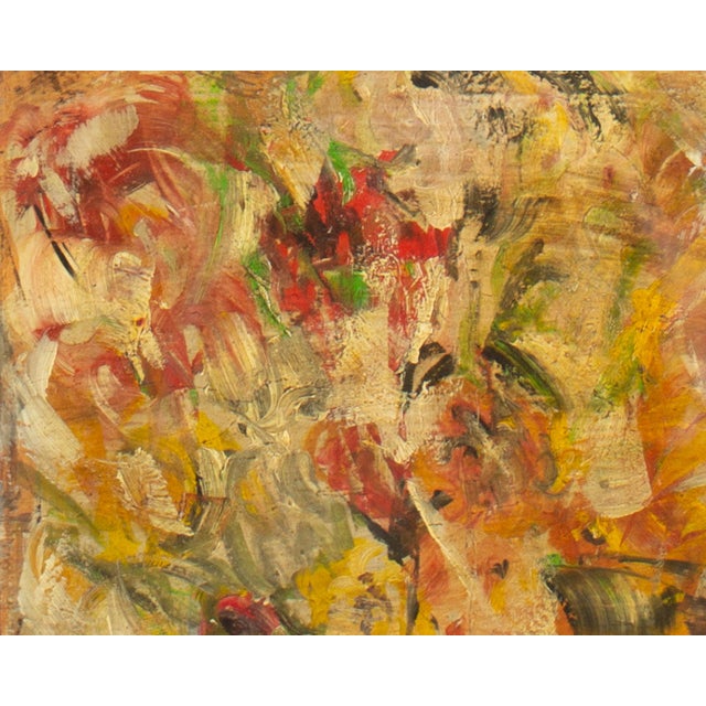 Shabby Chic 1926 Abstract Still Life Oil Painting For Sale - Image 3 of 7