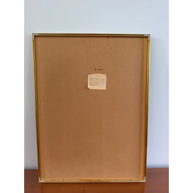 Hoi Lebadang Signed 41/125 Original Color Lithograph, Collectors' Guild, C. 1970 For Sale - Image 6 of 7