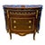 French Louis XV Style Marble Topped Bronze Commode For Sale