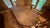 1980s Cherry Dining Table With 6 Chairs, Two Leaves & Custom Table Pads For Sale - Image 12 of 12