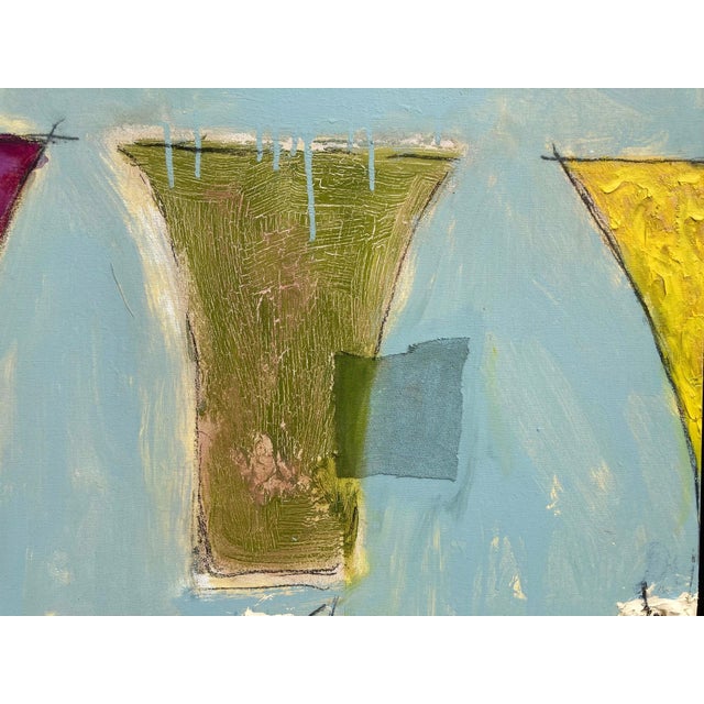 Paint Archonic III (Large Multimedia Abstract Painting, Framed), Guy Campbell Lyman For Sale - Image 7 of 8