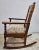 A Victorian Barley Twist Oak and Upholstered Rocking Chair. Firm seat with springs support. Measures 26.5" in width, 30"...