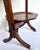 Antique Edwardian Quartersawn Oak 3-Tier Folding Cake Stand For Sale - Image 4 of 16