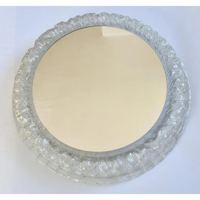 Mid-Century Wall Mirror from Hillebrand, Germany, 1970s For Sale - Image 9 of 11
