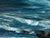 Wood Bennett Bradbury "Moonrise Depoe Bay" Large Coastal Seascape Oil Painting For Sale - Image 7 of 16