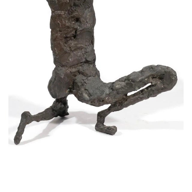 Gerard Koch, Large Bronze Modernist Sculpture Acrobats 1/3 French German Artist Gerard Koch, c.1960's For Sale - Image 12 of 12