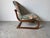 1970s Mid-Century Westnofa Style Cantilevered Bentwood Lounge Chair For Sale - Image 9 of 15