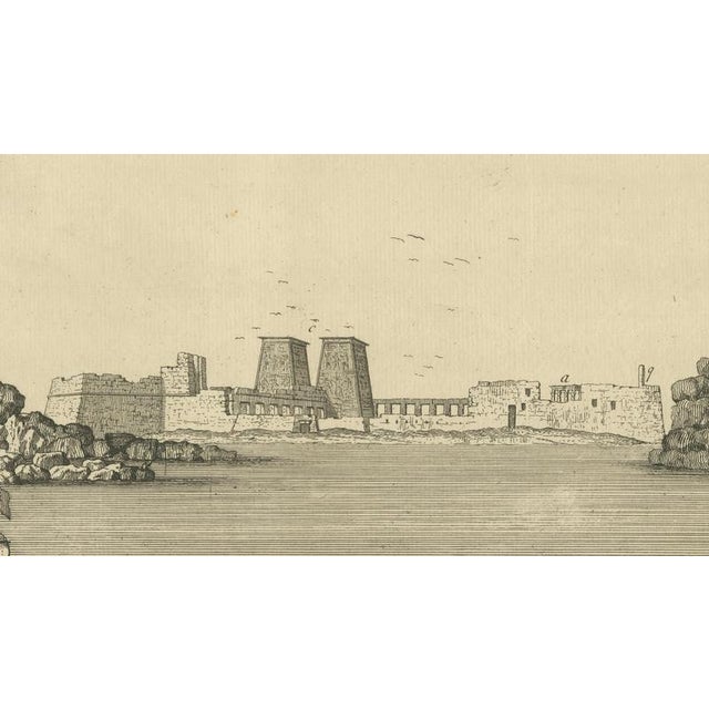 Island of Philae from the First Cataract, 1755, Paper For Sale - Image 6 of 10