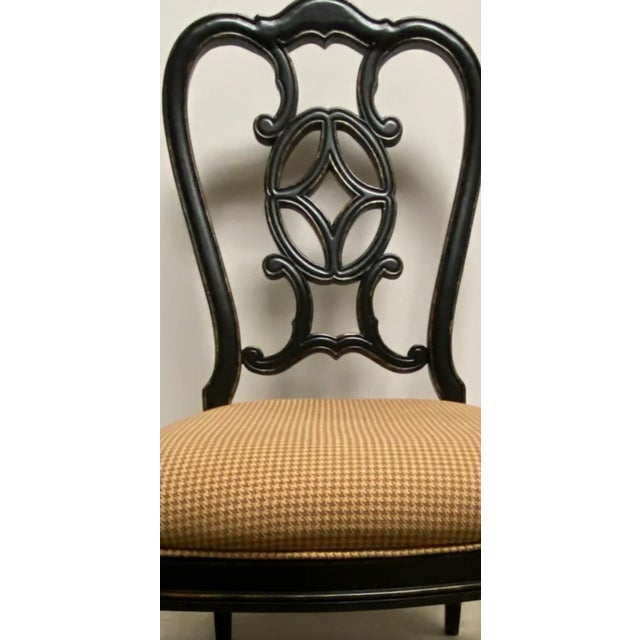 Late 20th Century Thomasville Earnest Hemmingway Set of 8 Dining Chairs For Sale - Image 6 of 7