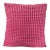 Early 21st Century Raspberry Pink Cut Velvet Dot Pillow For Sale