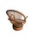 Late 20th Century Mid-Century Modern Organic Bentwood Rattan Swivel Tub Chair For Sale - Image 5 of 18