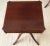Set of Mersman Harp and Lyre Mahogany SideTables With Brass Feet and Drawers For Sale - Image 15 of 17