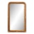 19th Century Louis Philippe Carved Mirror With Garland Motif For Sale
