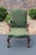 I love traditional elegance, and this mahogany armchair crafted by Southwood in North Carolina is the epitome of high...