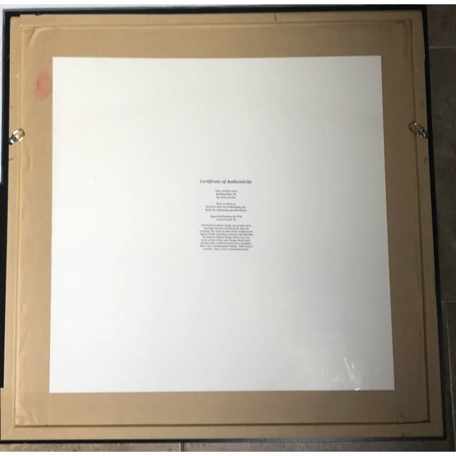 Abstract Abstract Framed Giclée Print, Signed and Numbered by Sean Jacobs For Sale - Image 3 of 5