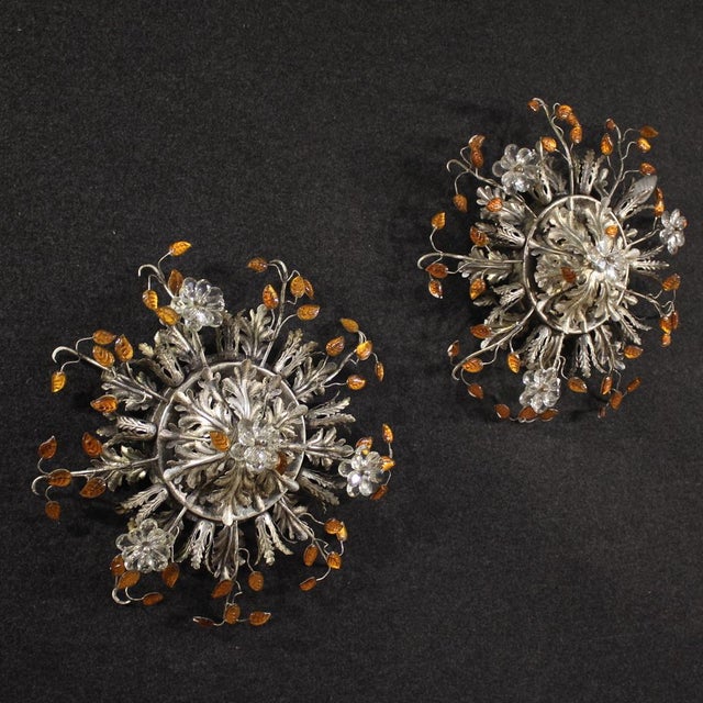 Florentine Ceiling Light from Banci Firenze, 1970s For Sale - Image 6 of 15