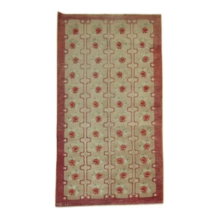 Turkish Konya Rug Dated 1961 - 3'5" x 6'2" For Sale