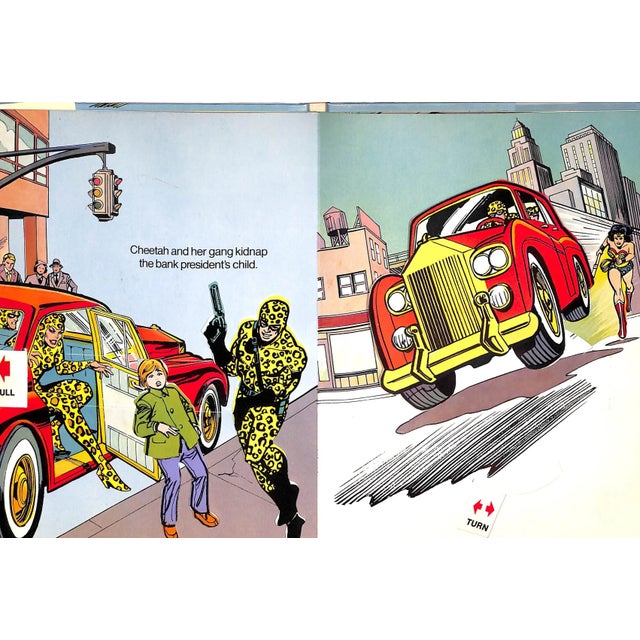 Paper "Wonder Woman: A Pop-Up Book" 1980 For Sale - Image 7 of 9
